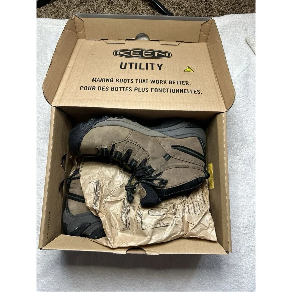 NEW Keen Utility Detroit Mid Steel Toe 1007003EE